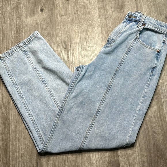 MOTELRocks Denim Straight Leg Jeans - Picture 1 of 2